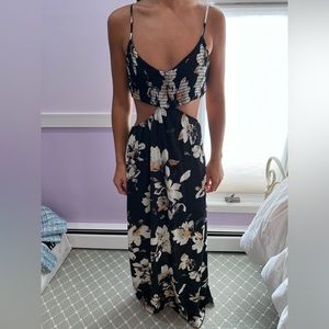 Blue Blush Maxi Dress